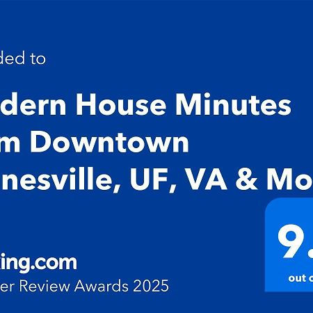Modern House Minutes From Downtown Gainesville, Uf, Va & More! Экстерьер фото