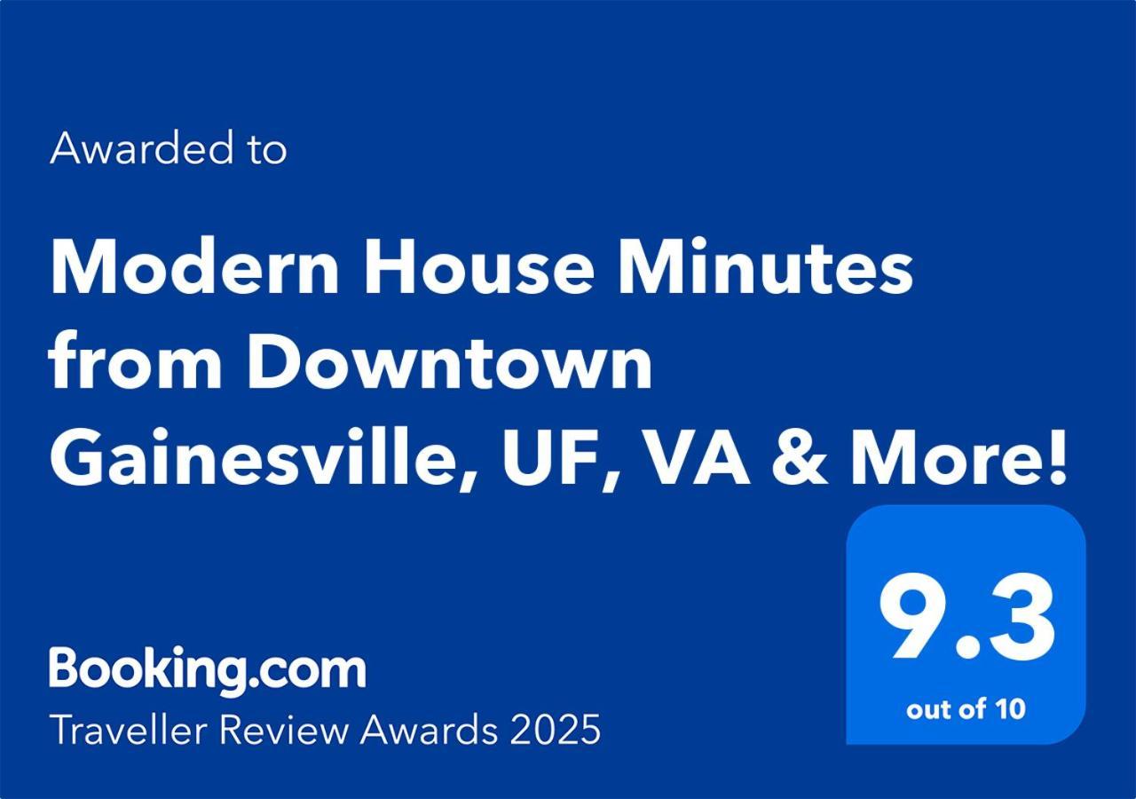 Modern House Minutes From Downtown Gainesville, Uf, Va & More! Экстерьер фото